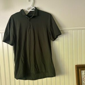 Lululemon Men's deep Green Polo Shirt